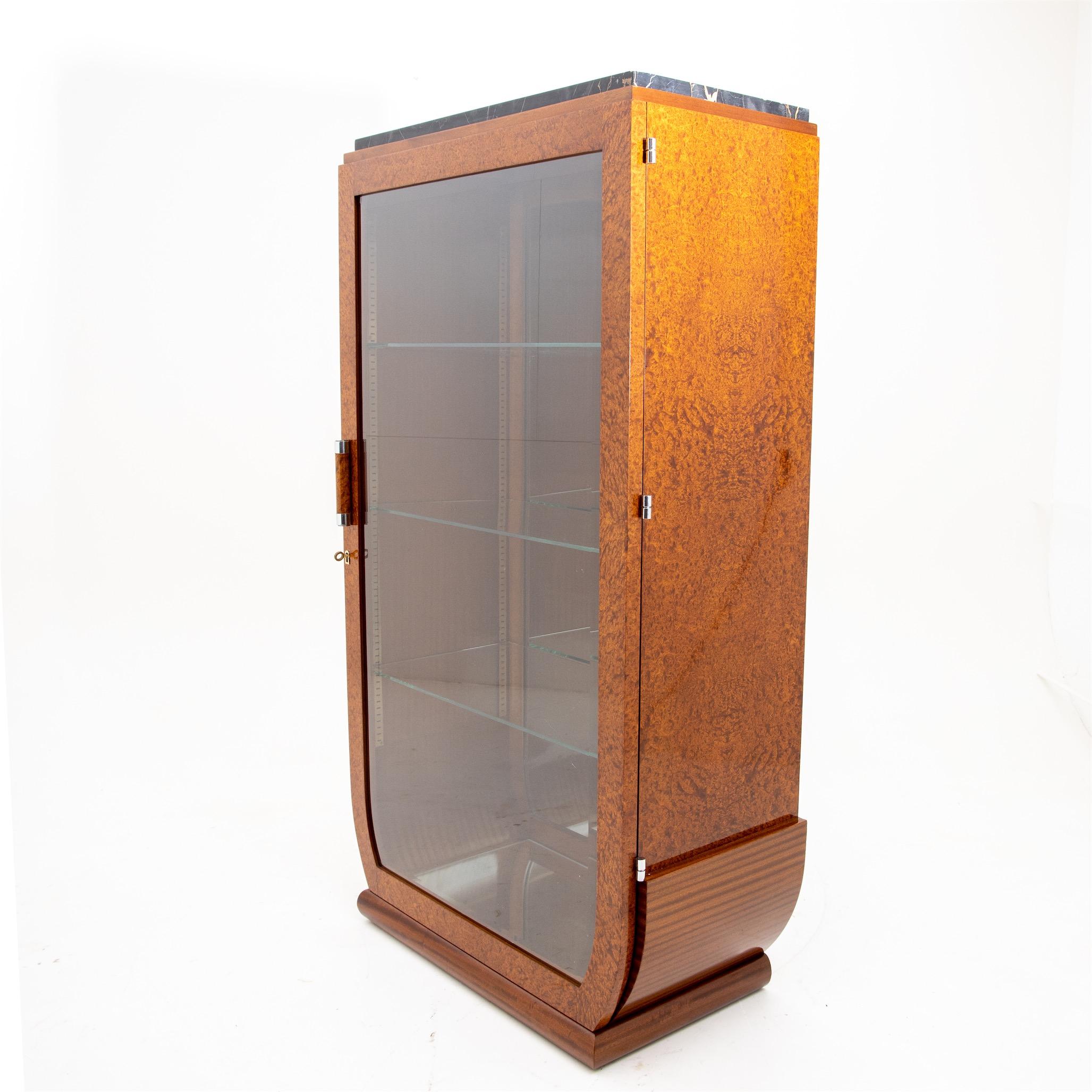 French Art Deco Display Case, France, 1920s