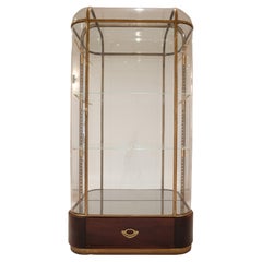 Art Deco Display Case with Curved Glass by Lena (Large)