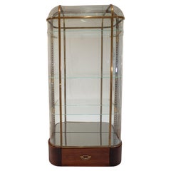 Art Deco Display Case with Curved Glass by Lena (Large)