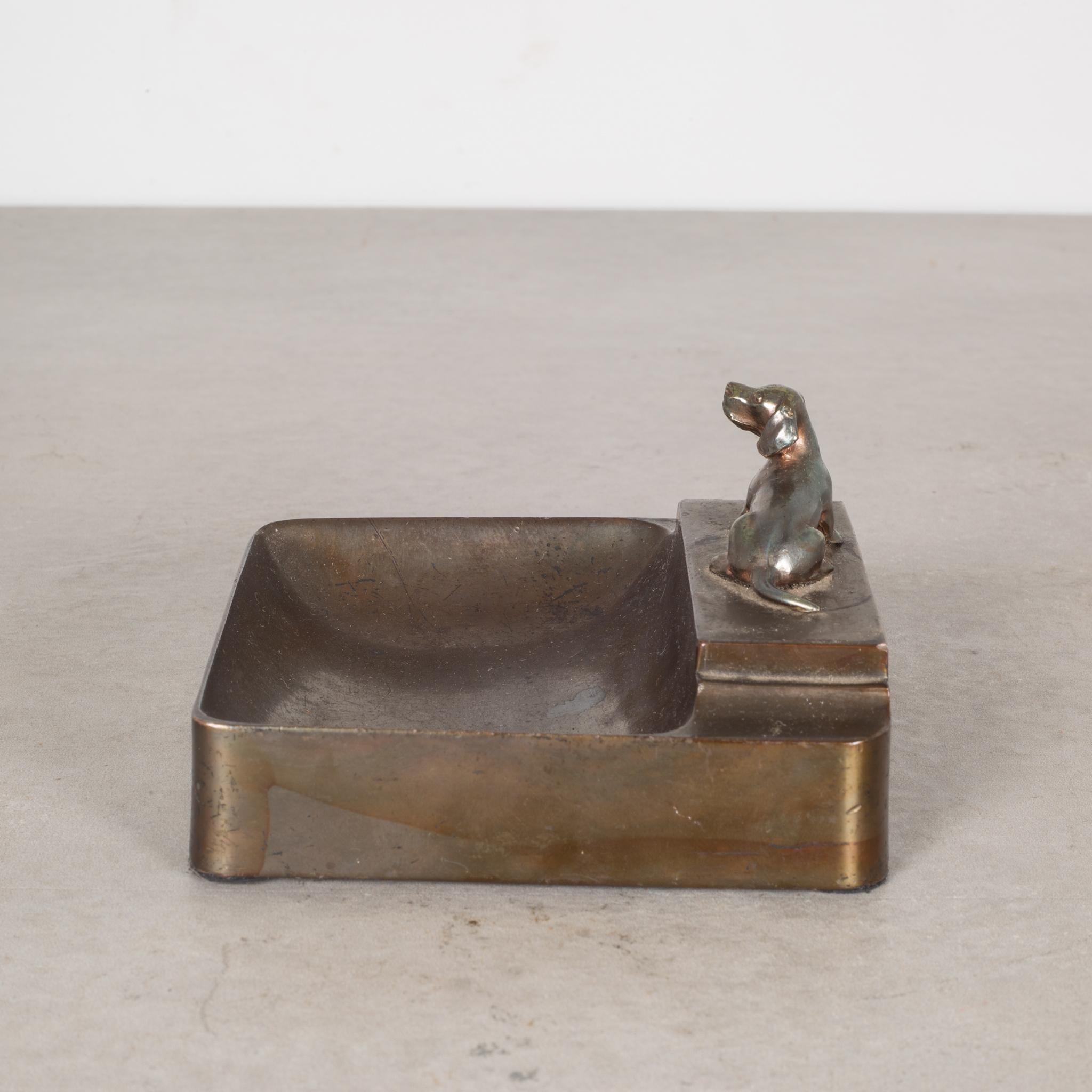 Art Deco Dog Coin Tray, circa 1930 In Good Condition In San Francisco, CA