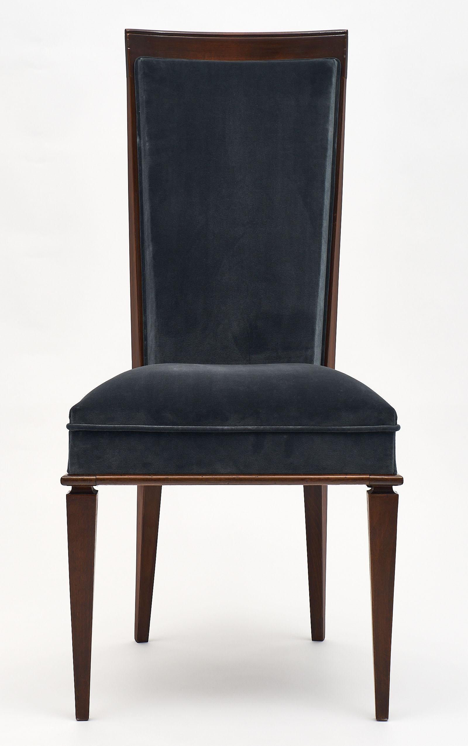 Mid-20th Century Art Deco Dominique Style French Dining Chairs
