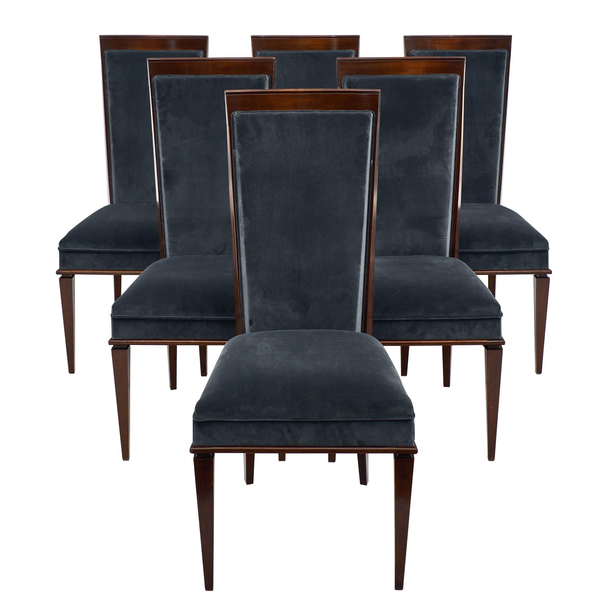 Art Deco Dominique Style French Dining Chairs