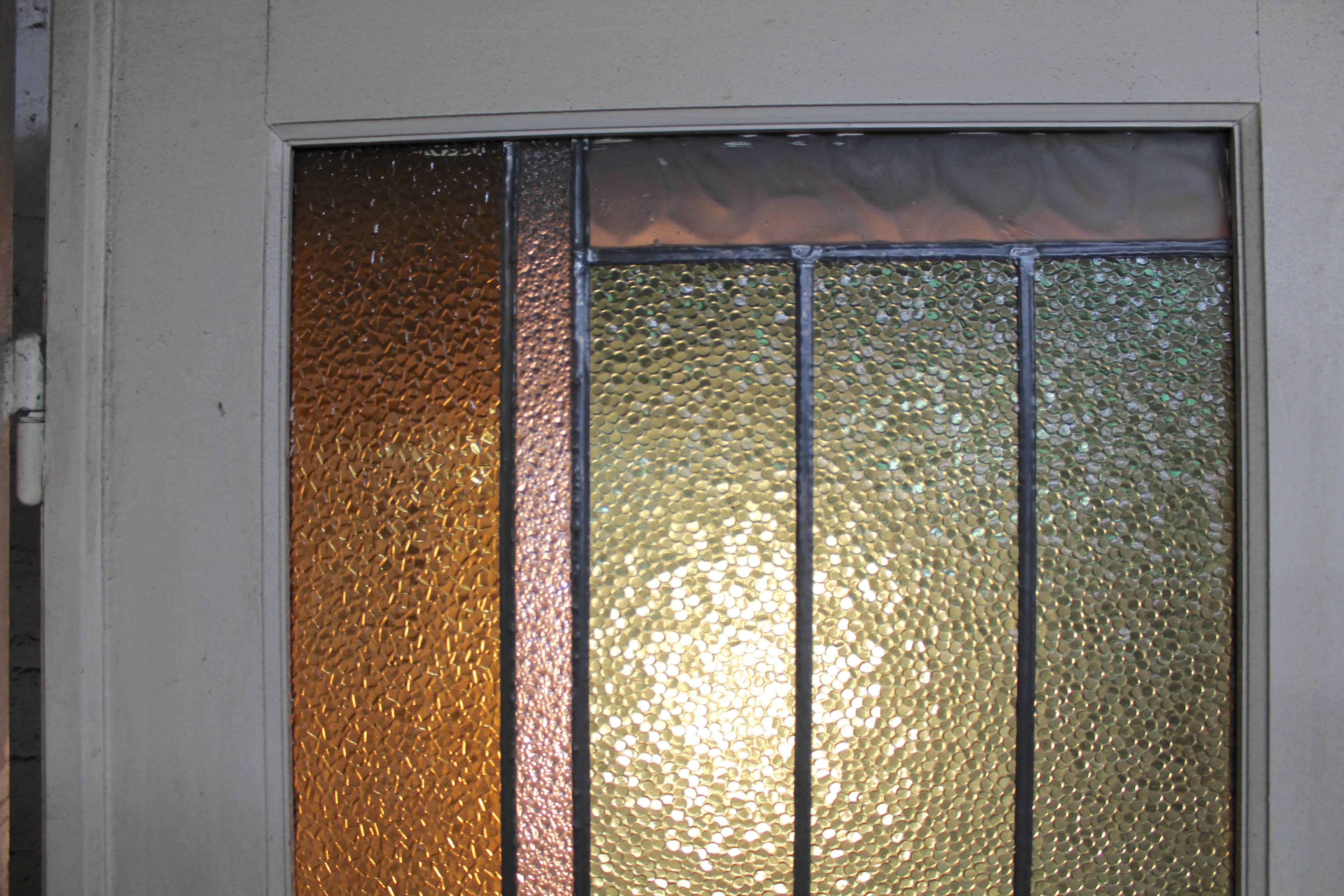 Porta Art Deco con Stained Glass 27