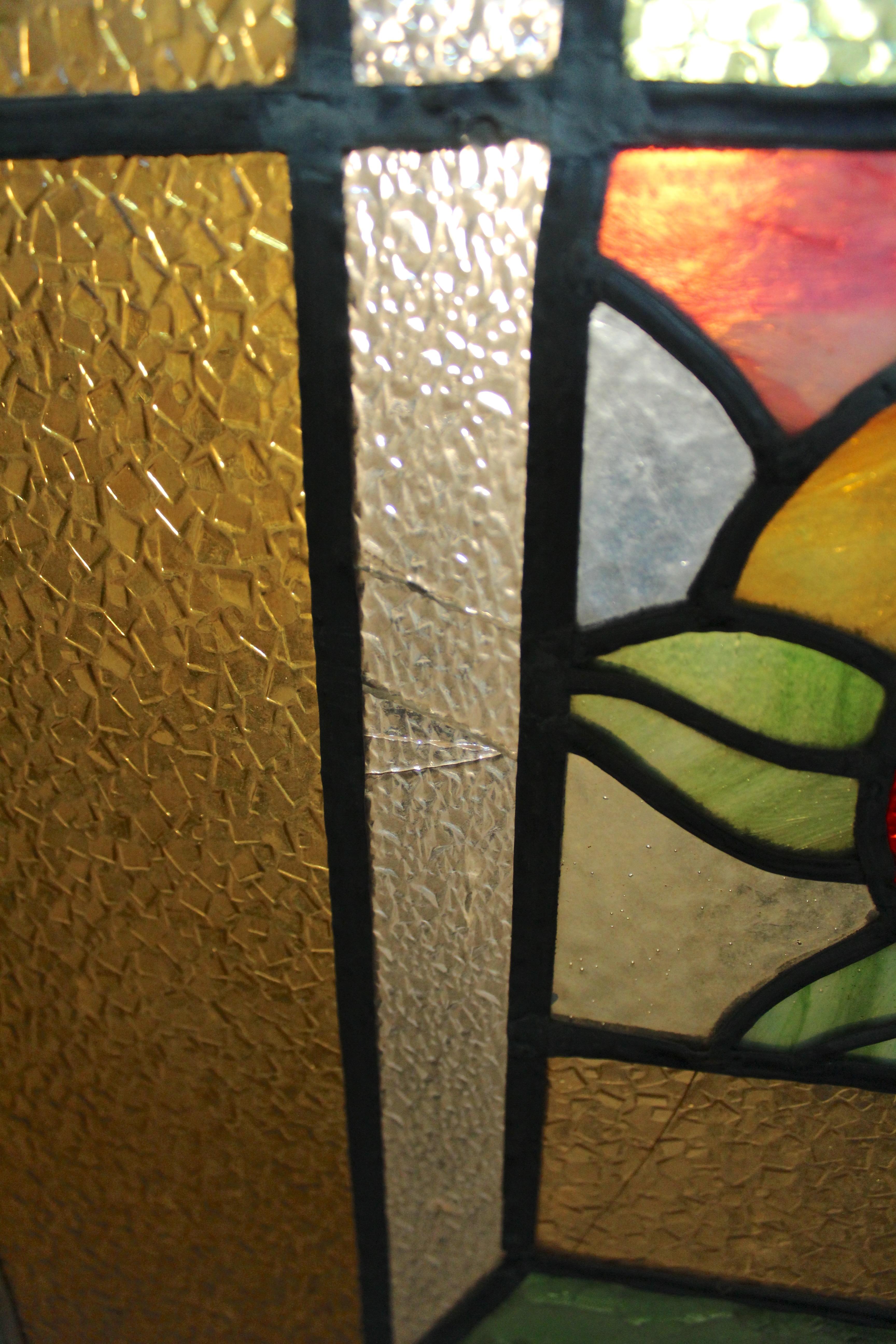 Porta Art Deco con Stained Glass 27