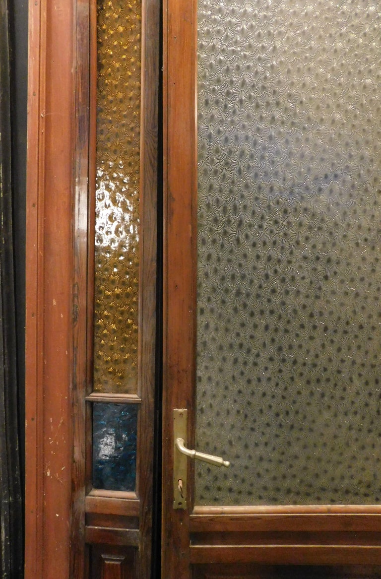 Photo inspiration: Visual Reference: Art Deco Door With Colored Glass Early 1900S Italy For