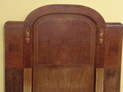 Art Deco Double Bed, C 1920