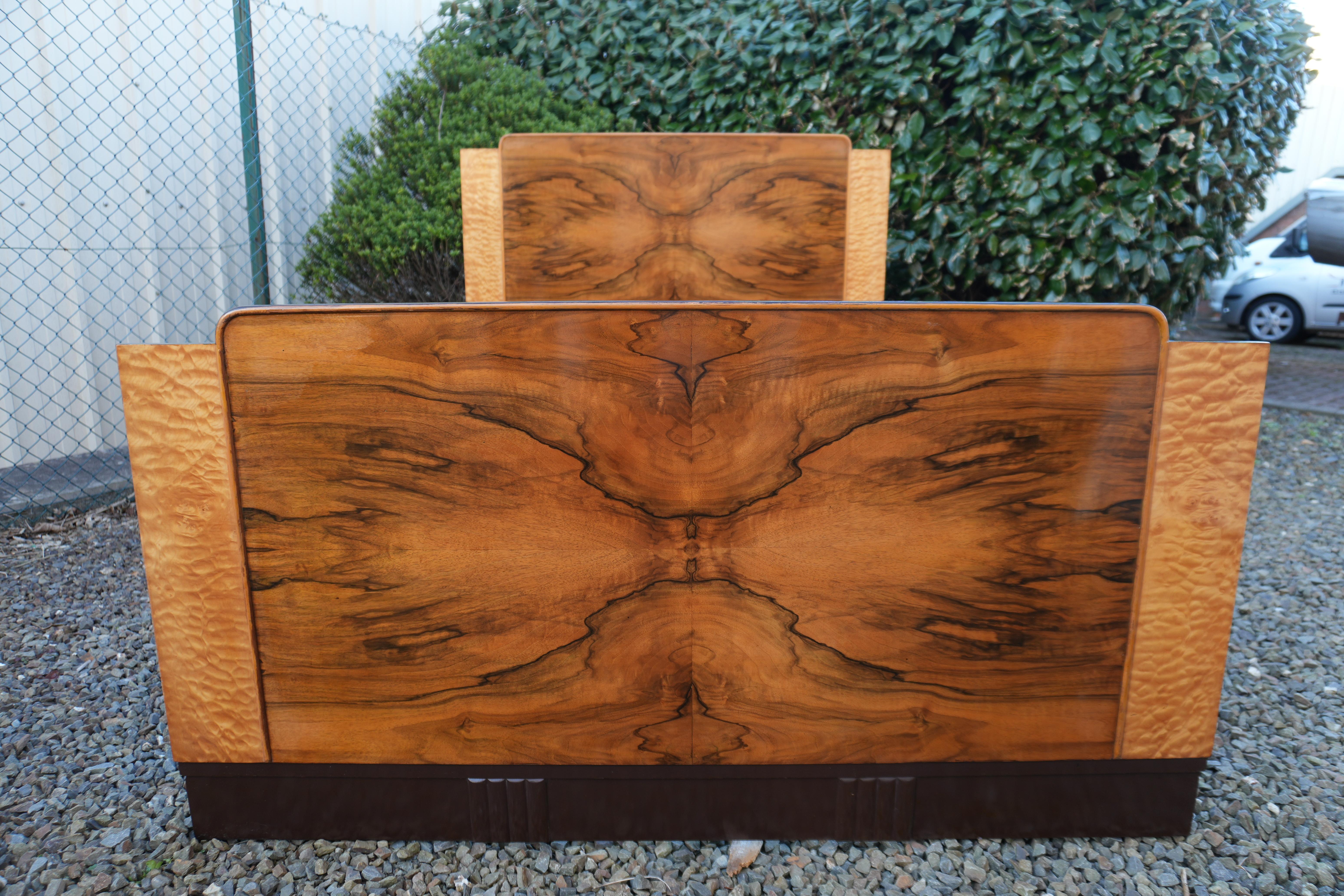 Art Deco Double Bed en Bueno estado para la venta en Barnstaple, GB