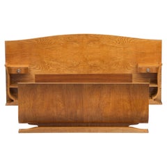 Art Deco Double Bed with Nightstands