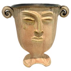 Art Deco double Face Decorative Ceramic Vase