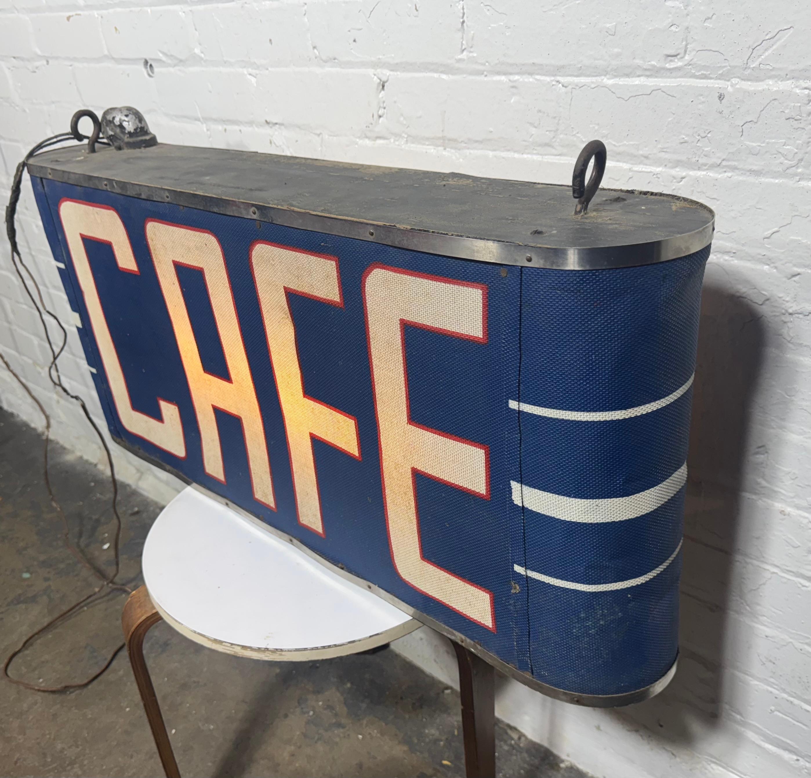 Art Deco Super Stylized Double Sided / Illuminated 