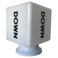Art Deco "Down" Stairway Light Fixture