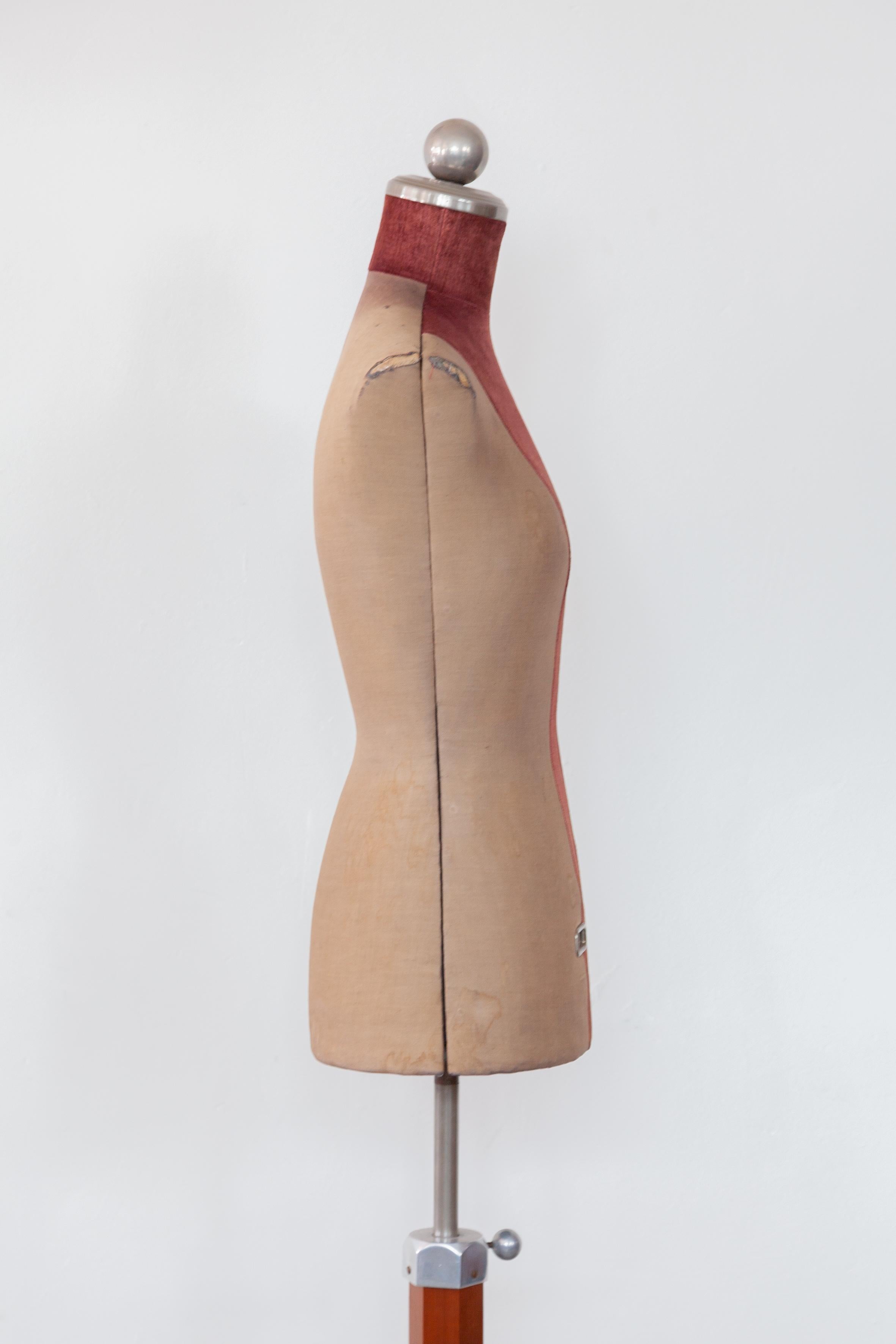 Early 20th Century Art Deco Dress-form Adjustable Tailors Dummy Mannequin, 1930s France