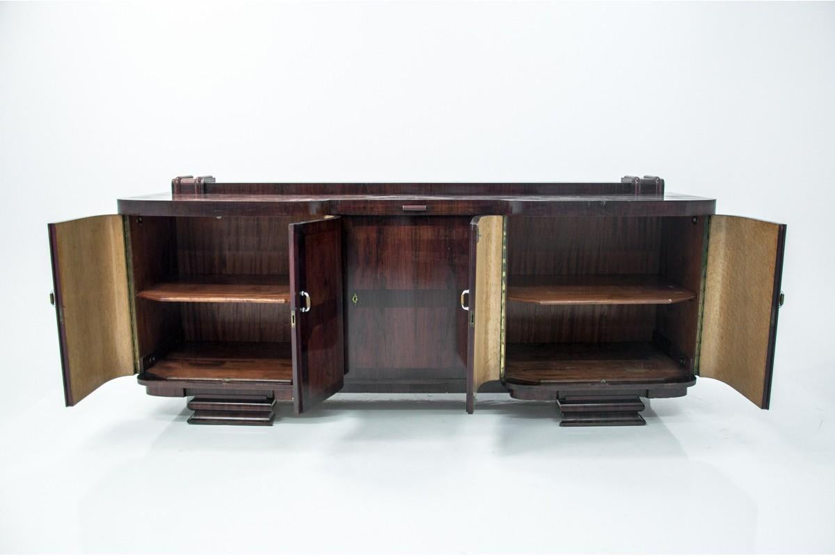 Art Deco Dresser, 1930s In Good Condition In Chorzów, PL