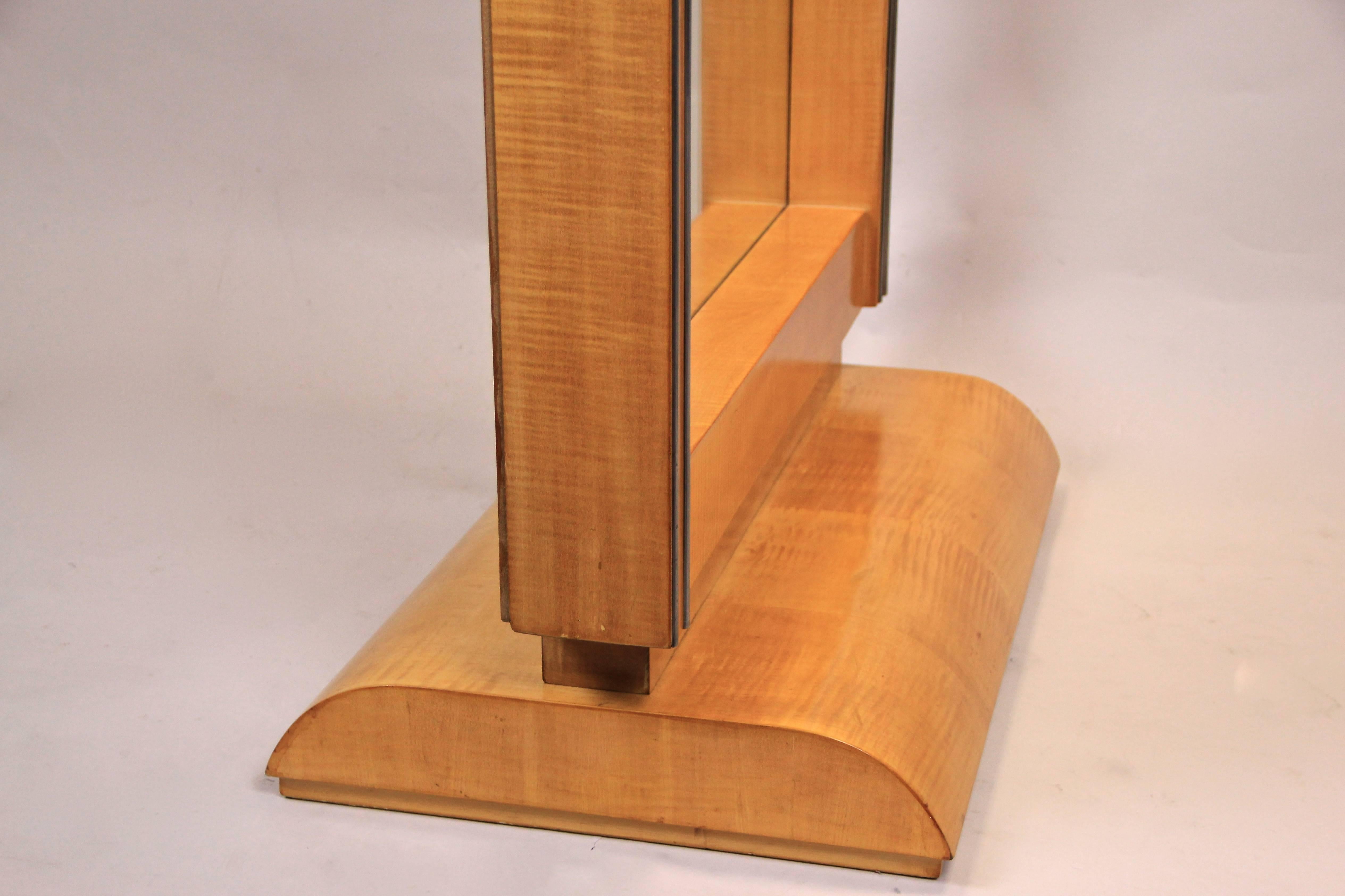 Art Deco Dressing Mirror Full Length Freestanding, Austria, circa 1930 1