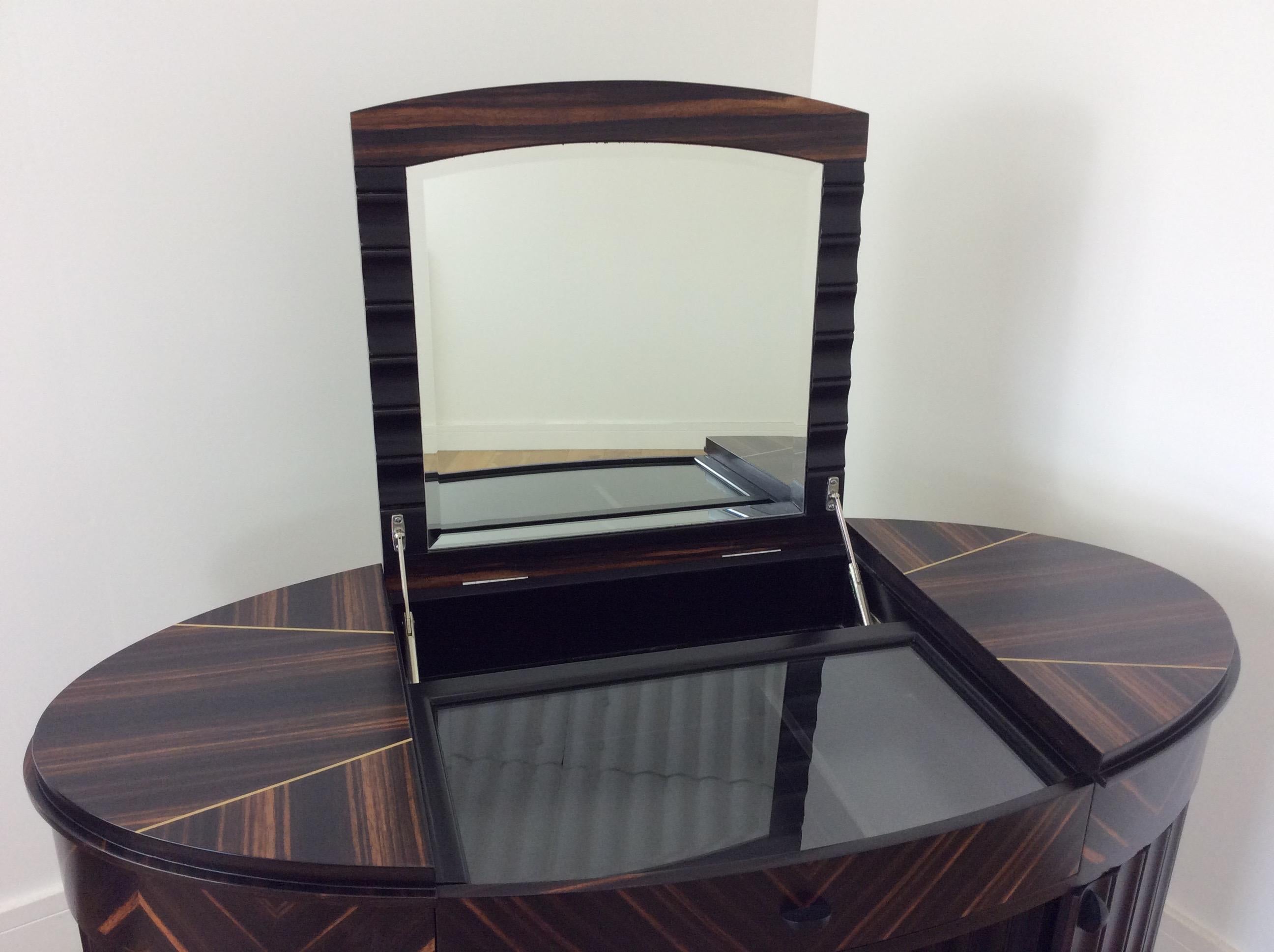 Art Deco Dressing Table and Chair 3