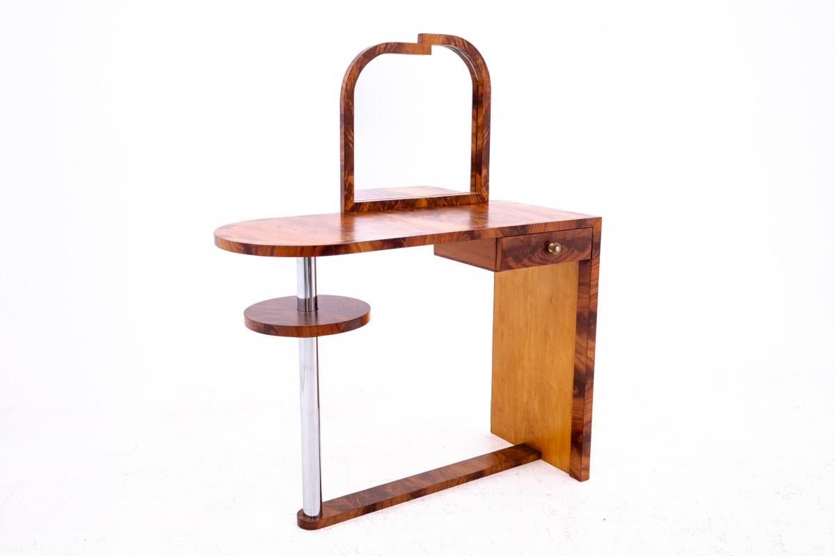 Tocador y silla Art Decó, Polonia, ca. 1950. Polaco en venta