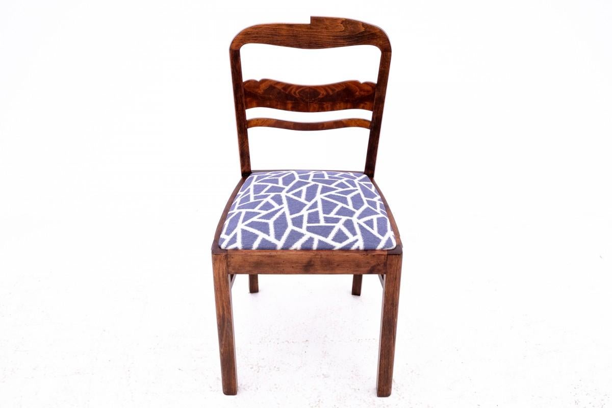 Tocador y silla Art Decó, Polonia, ca. 1950. en venta 3
