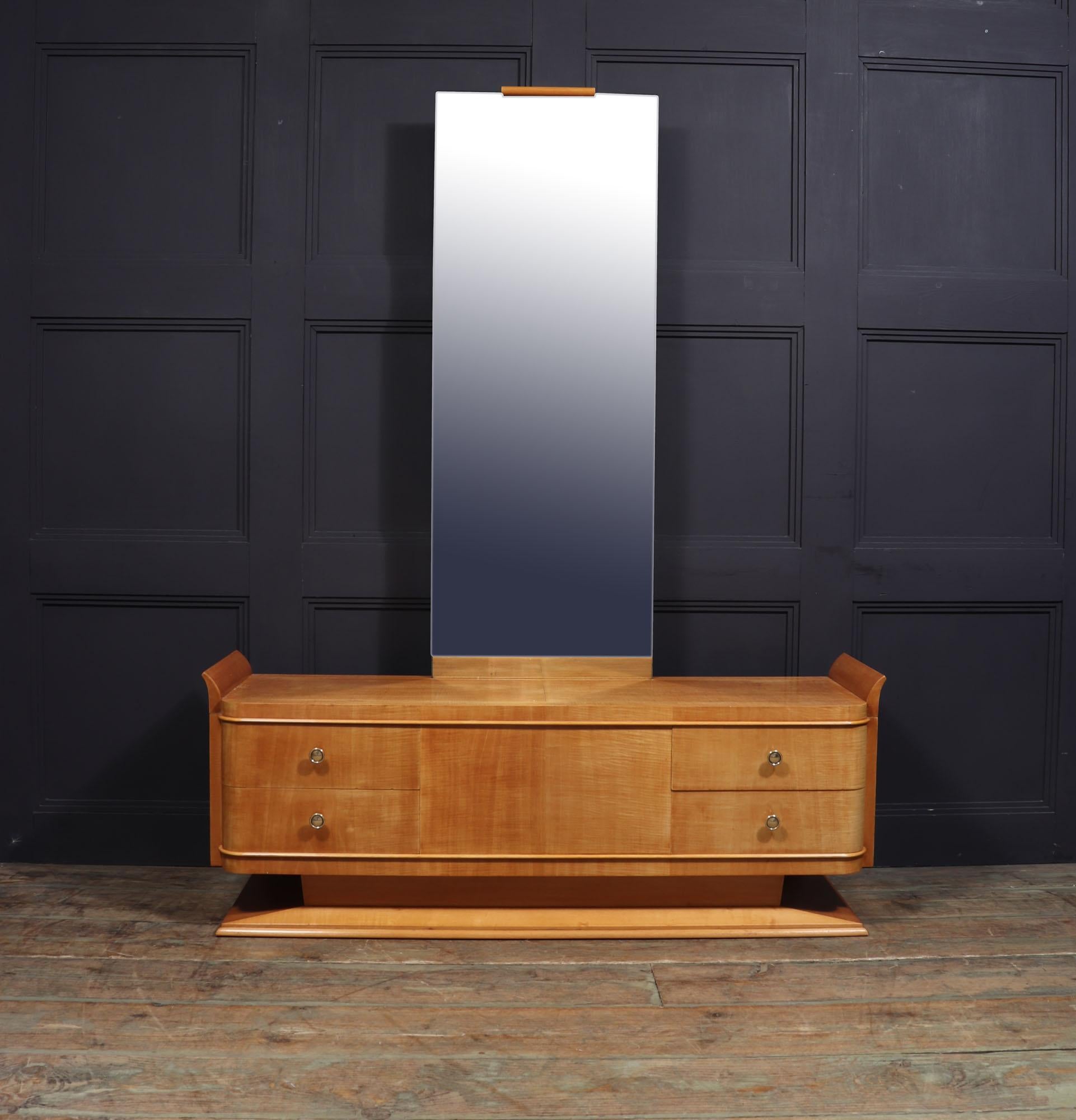 French Art Deco Dressing Table by Rambaudi-Dantoine For Sale