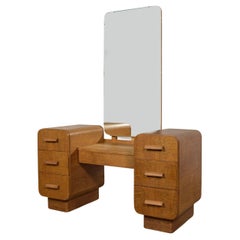 Tavolino da toeletta Art Déco, Cecoslovacchia, anni '50