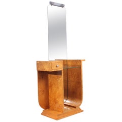 Art Deco Dressing Table in Karelian Birch, circa 1920