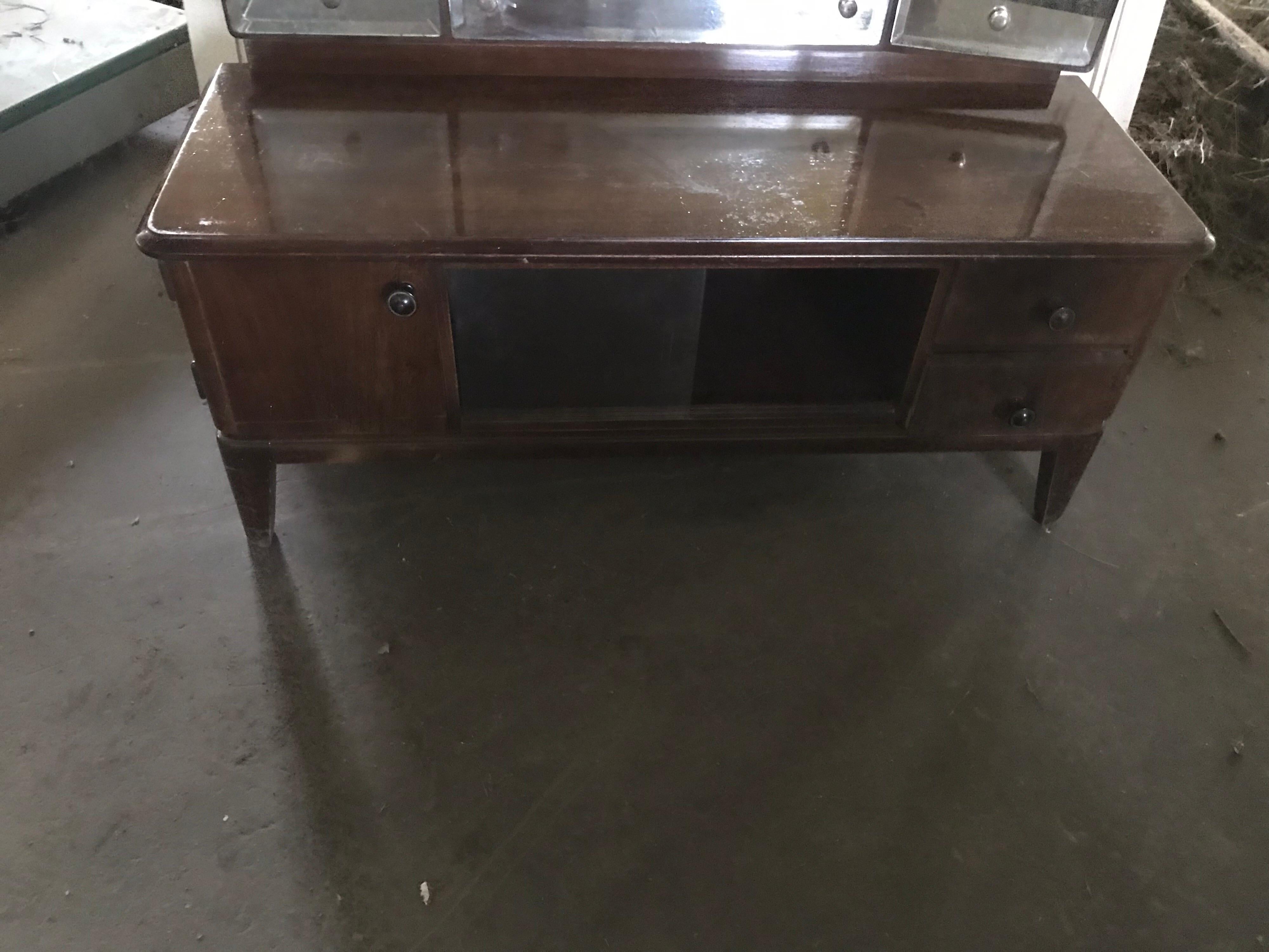Mid-20th Century Art Deco Dressing Table or Vanity For Sale