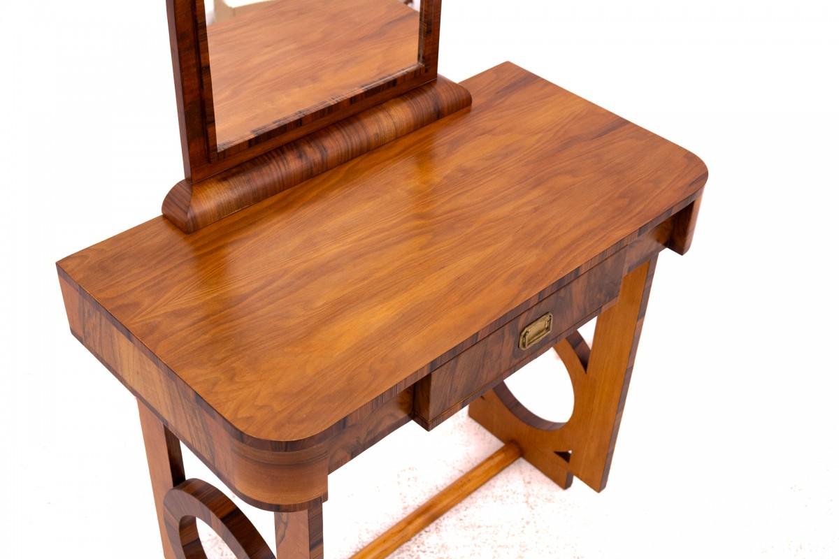 Art Deco dressing table, Poland, 1930s. In Good Condition For Sale In Chorzów, PL