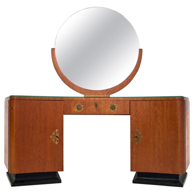 Art Deco Dressing Table Vanity at 1stDibs
