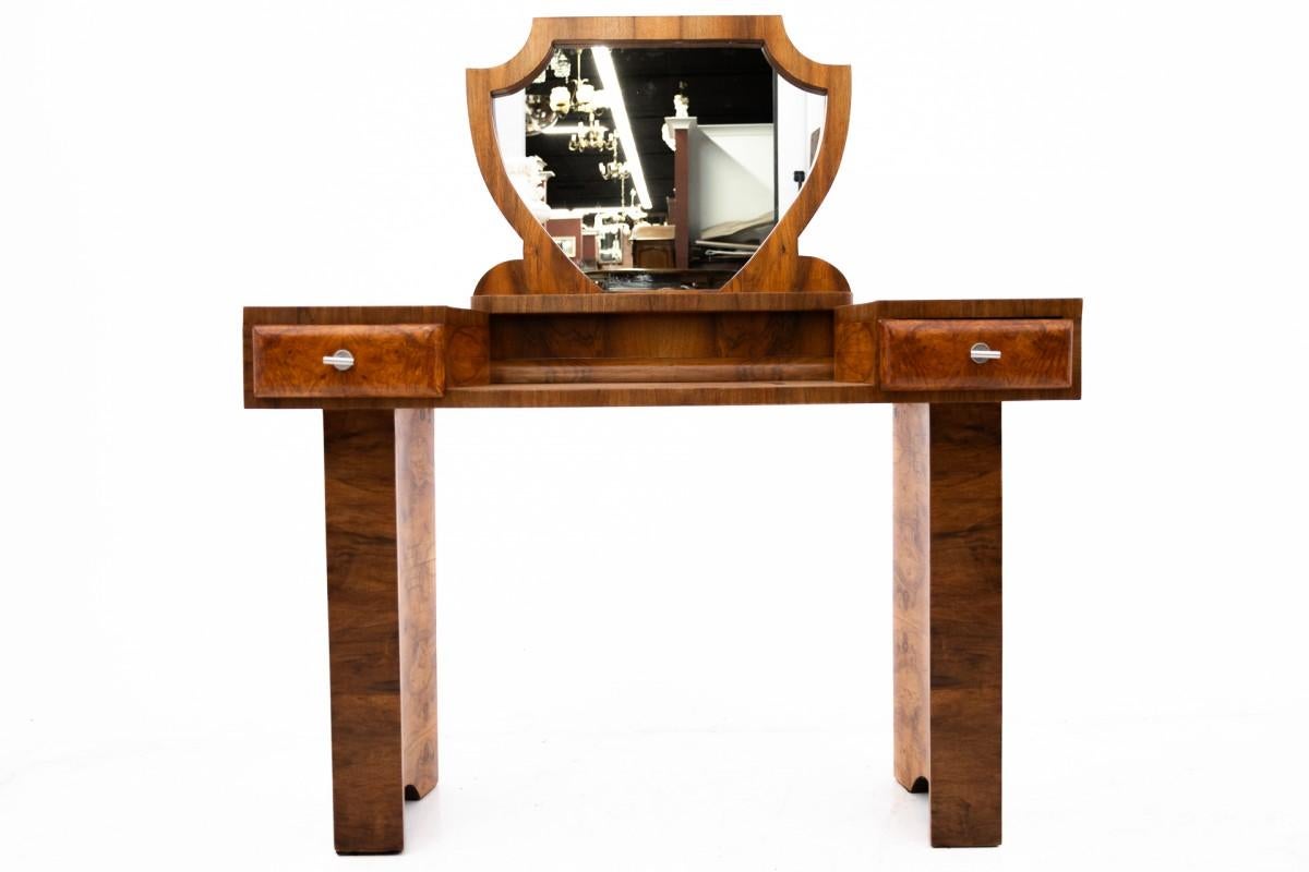 Art Deco dressing table with chair, Germany, circa 1940s  For Sale 7