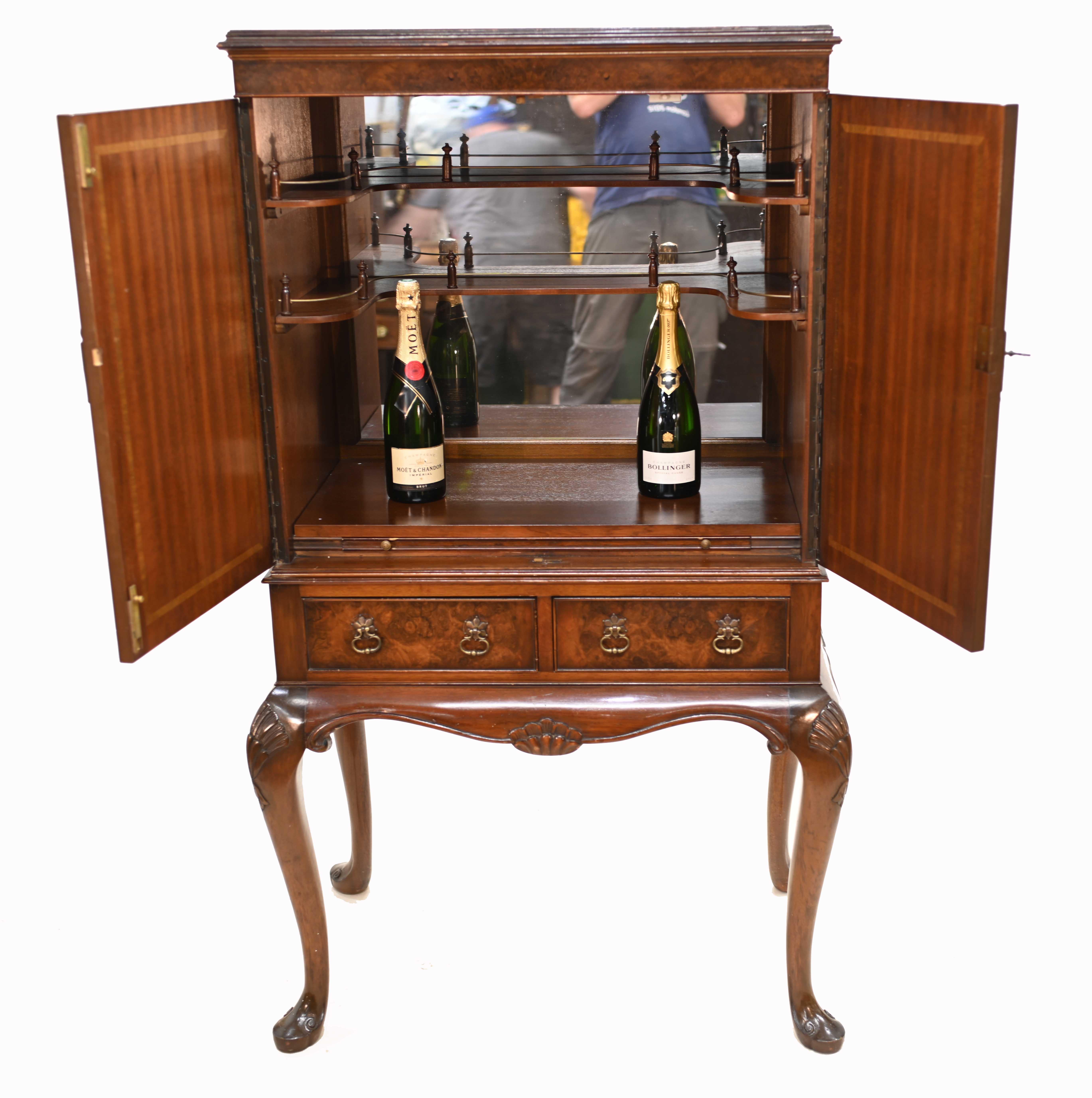 Mid-20th Century Art Deco Drinks Cabinet 1930 Epstein and Co Furniture