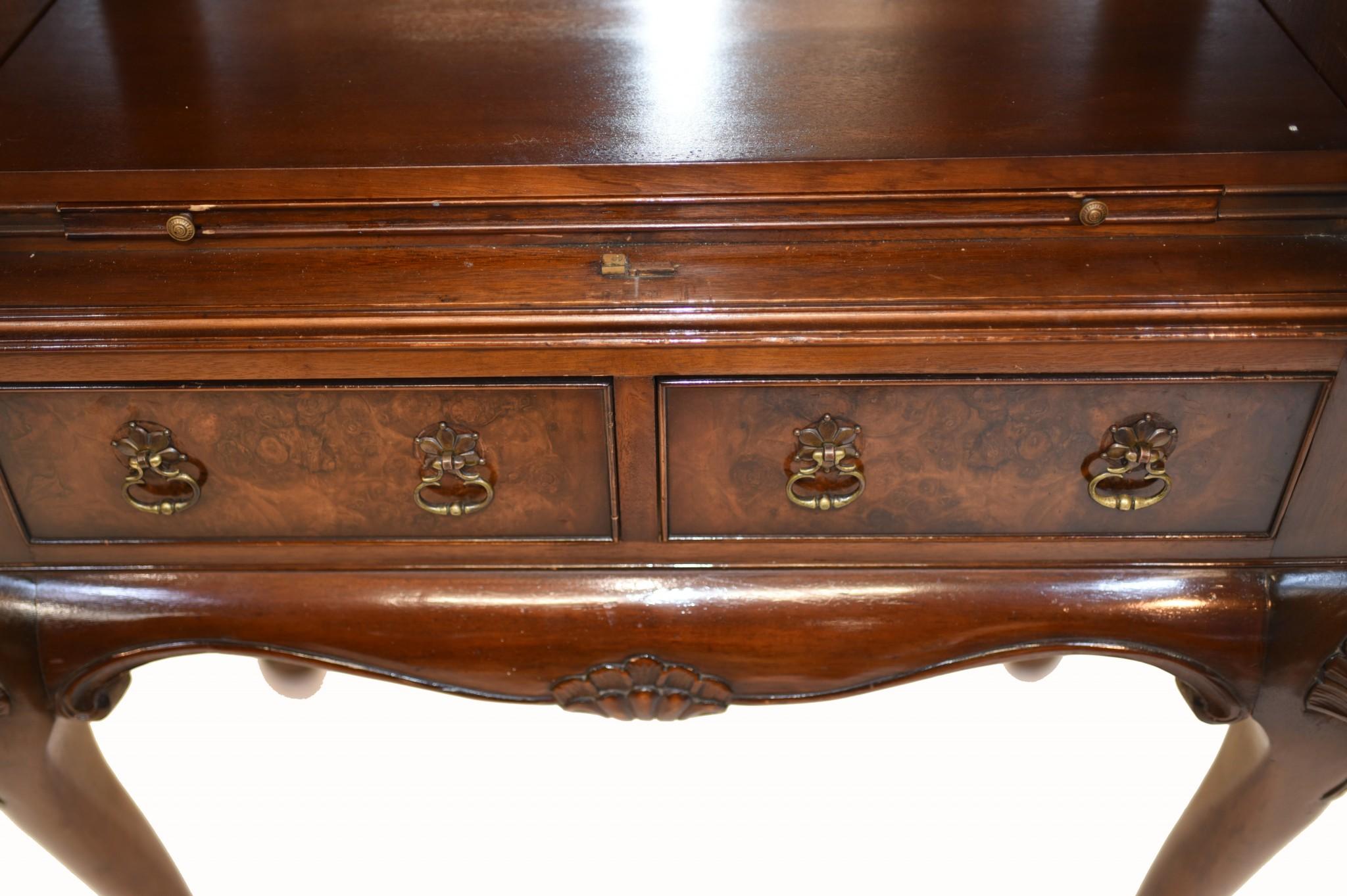Armadietto per bevande Art Deco Epstein Cocktail Chest Burr Walnut 1930 in vendita 3