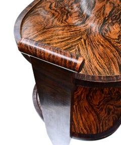 Chariot de bar à hôtesses pour boissons Art déco, vers 1930