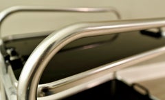 Art Deco Drinks Trolley Aluminium Bakelite Bauhaus Modernist