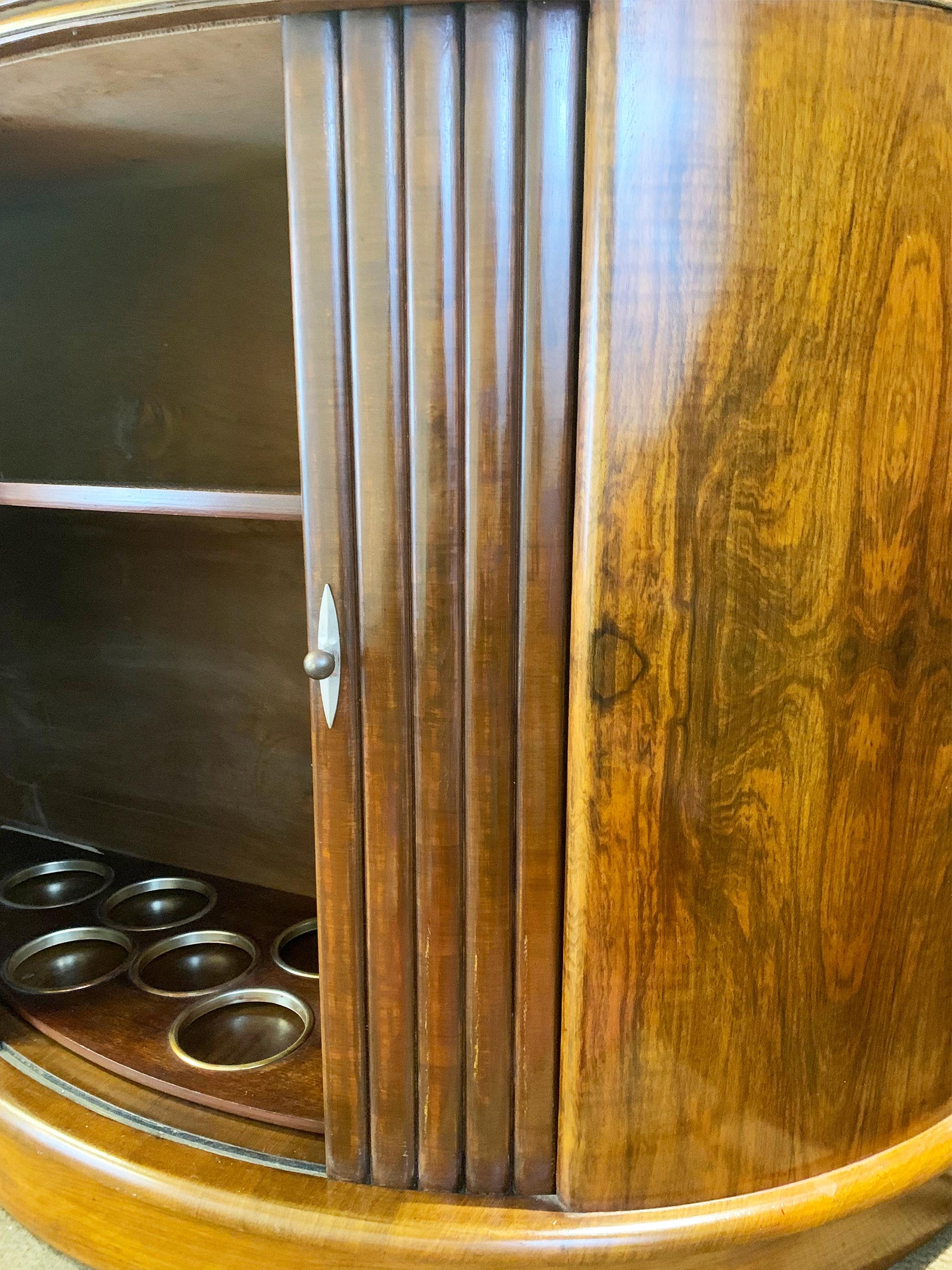 Art Deco Barschrank, ca. 1930er Jahre im Angebot 2