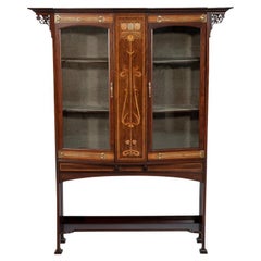 Art Deco Dry Bar Display Cabinet