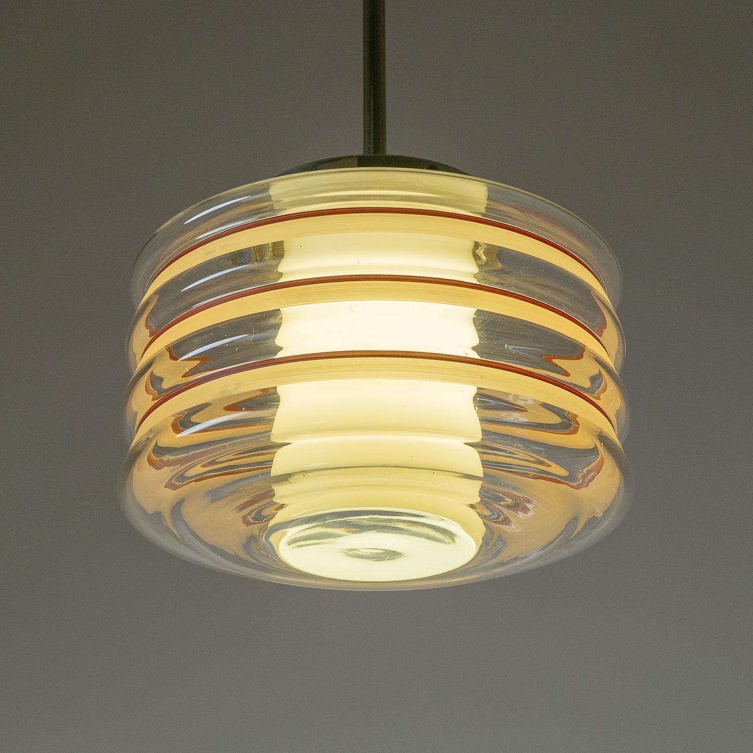 Ciondolo a doppio vetro Art Déco, 1940 circa in vendita 1