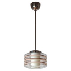 Art Deco Dual-Glass Pendant, circa 1940