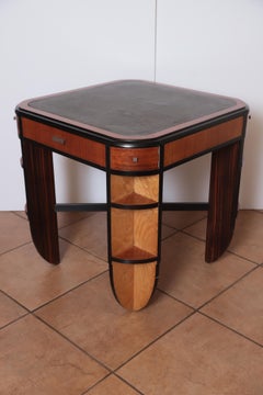 Art Deco Dynamique Creations Johnson Furniture Co. Skyscraper Game / Card Table