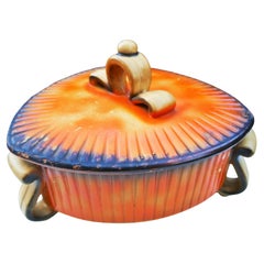 Pareja de loza o terracota Art Déco - Posible F.A.C.I. Guerrino Rossi