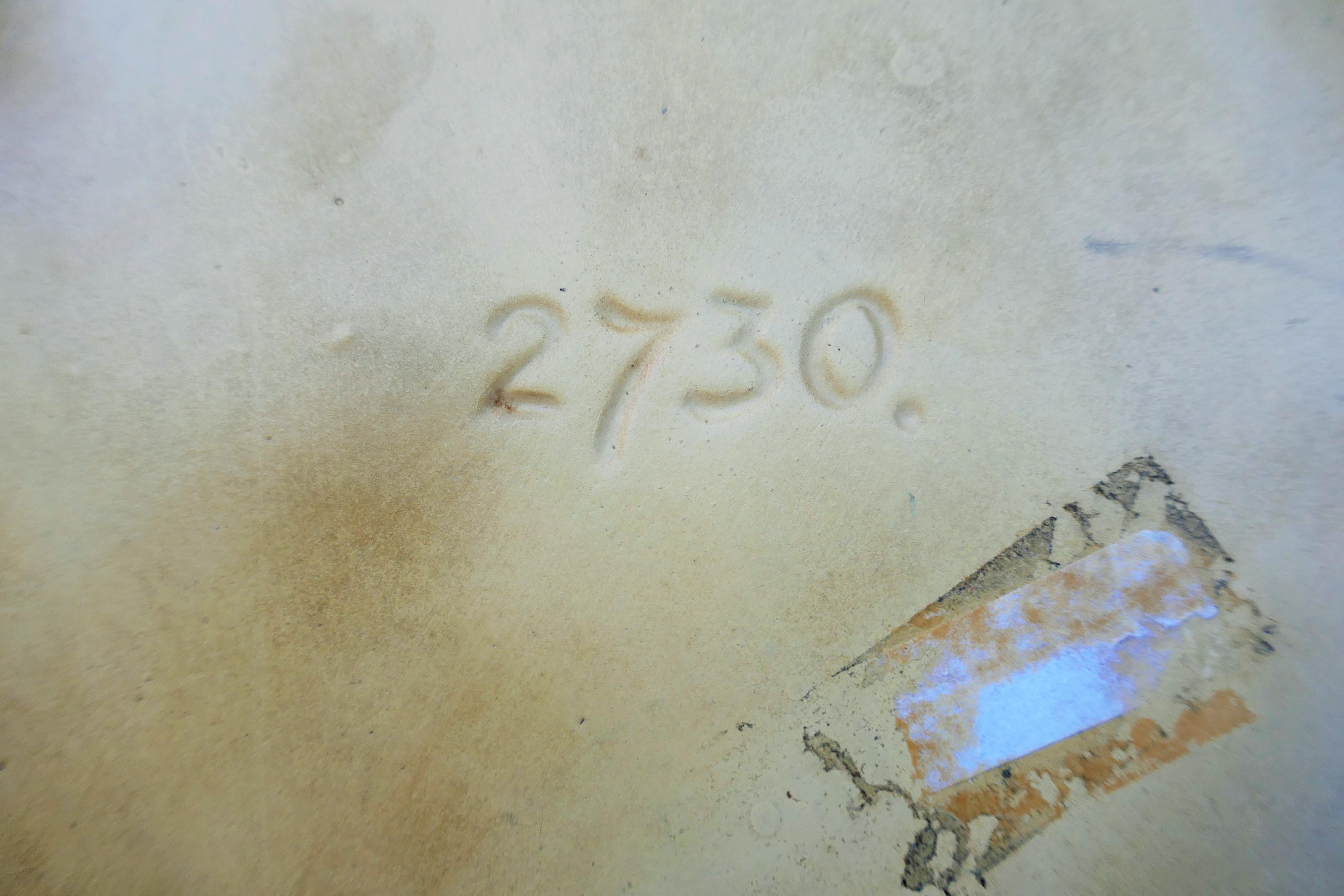 Pareja de loza o terracota Art Déco - Posible F.A.C.I. Guerrino Rossi en venta 2