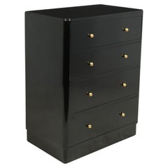 Art Deco Ebonised Chest of Drawers