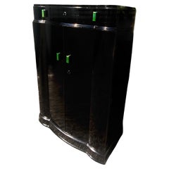 Art Deco Ebonised Tallboy