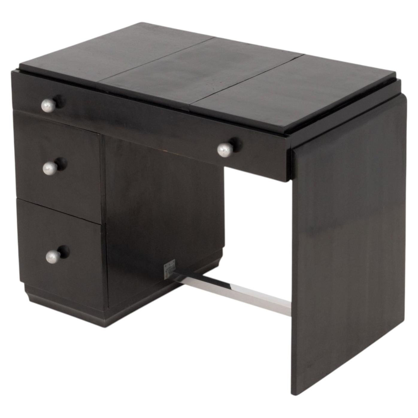 Art Deco Ebonized Writing Desk