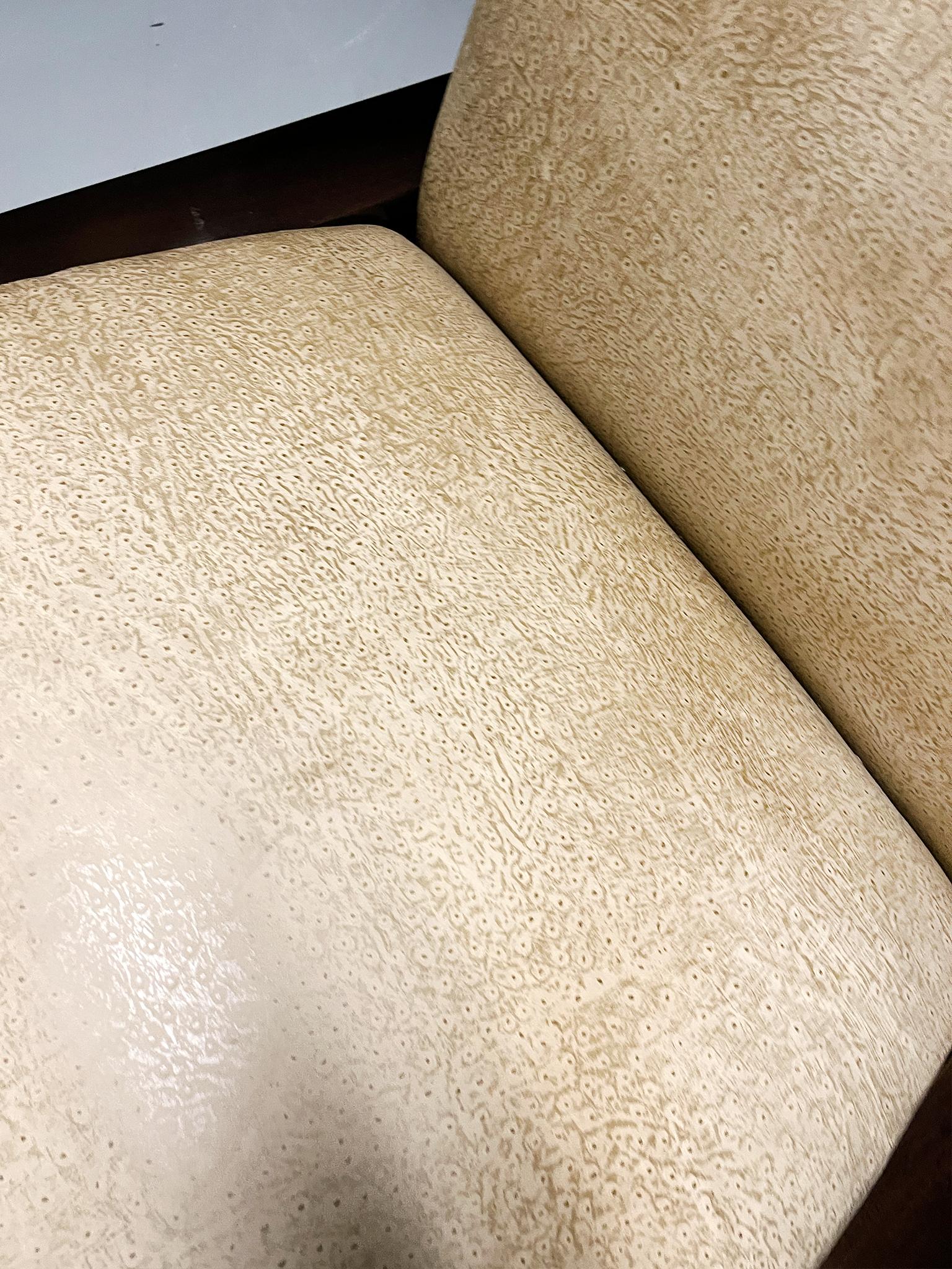 Paire de fauteuils club en bois d'ébène Art Déco en vente 6