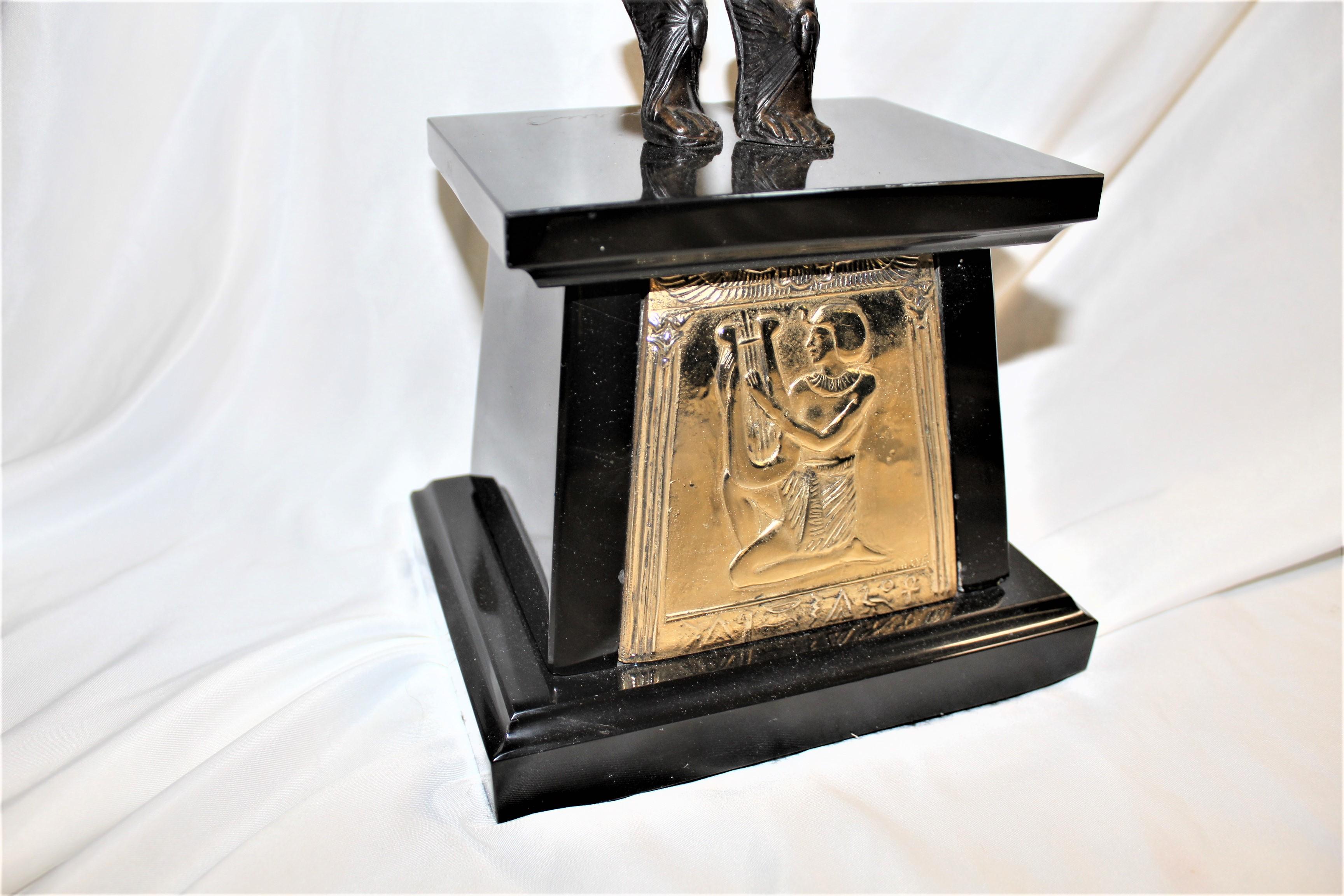 North American Art Deco Egyptian Dancer in the Manner of Chiparus For Sale