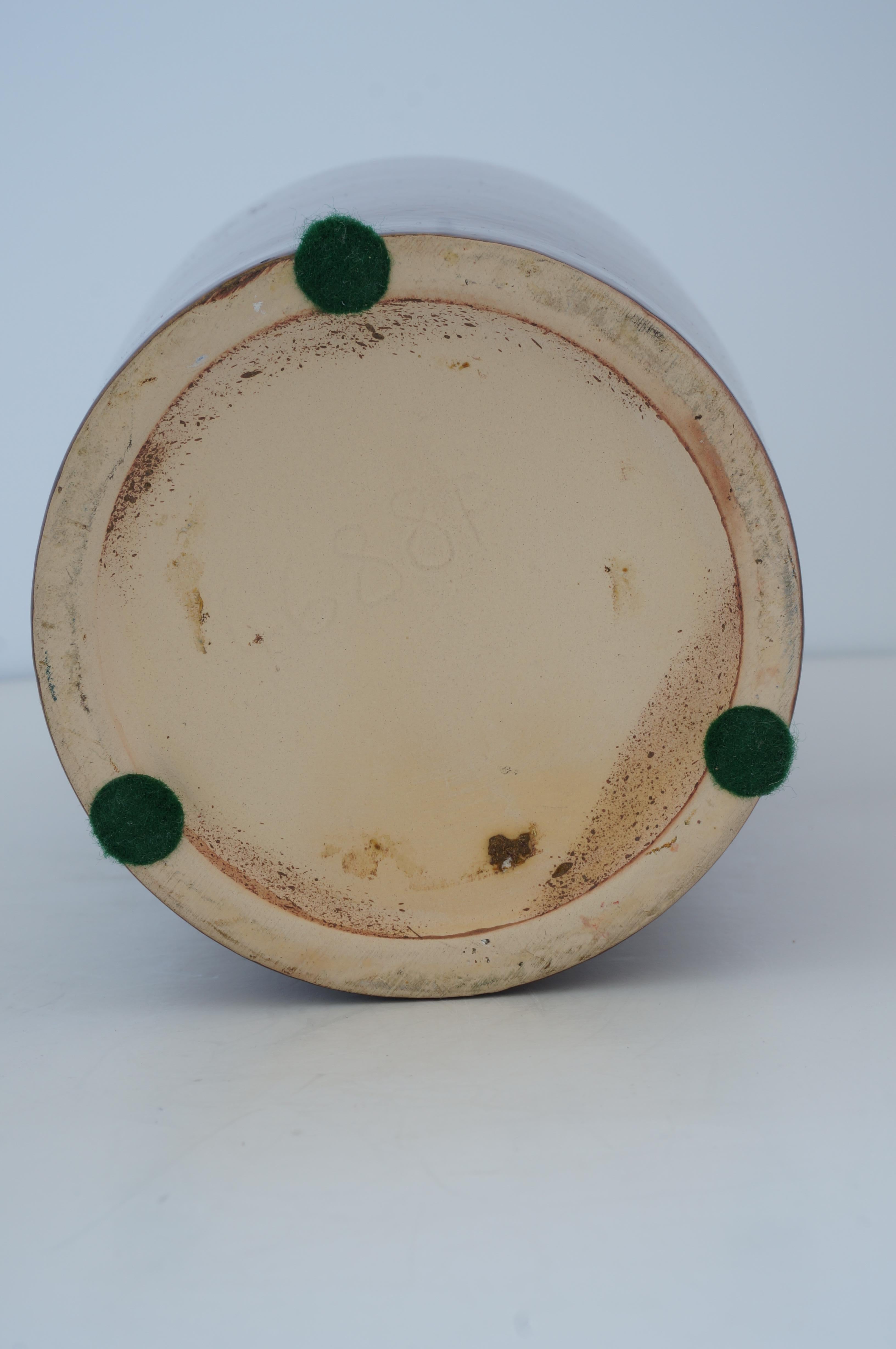 Vase im ägyptischen Stil im Art déco-Stil (Keramik) im Angebot