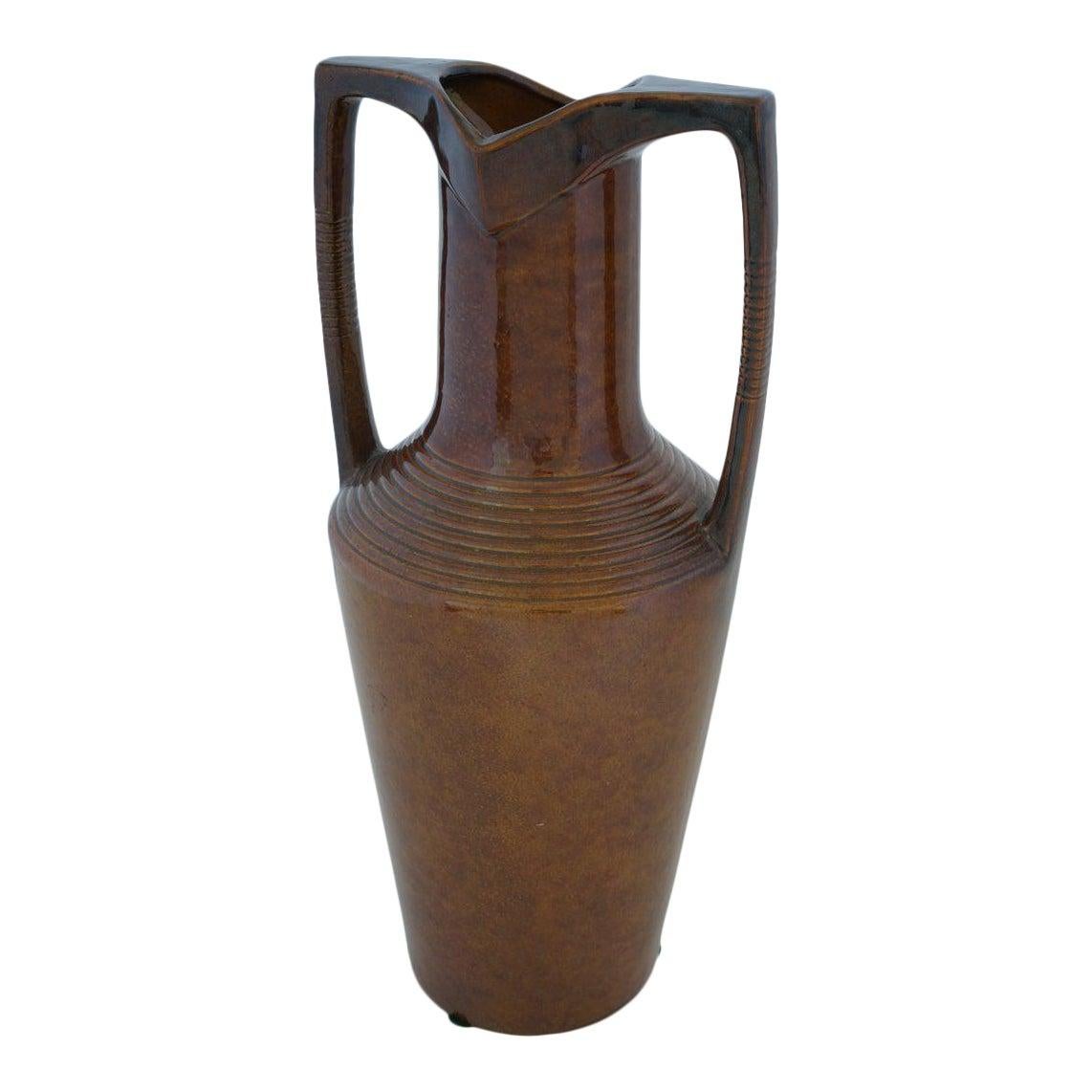 Art Deco Egyptian Revival Vase