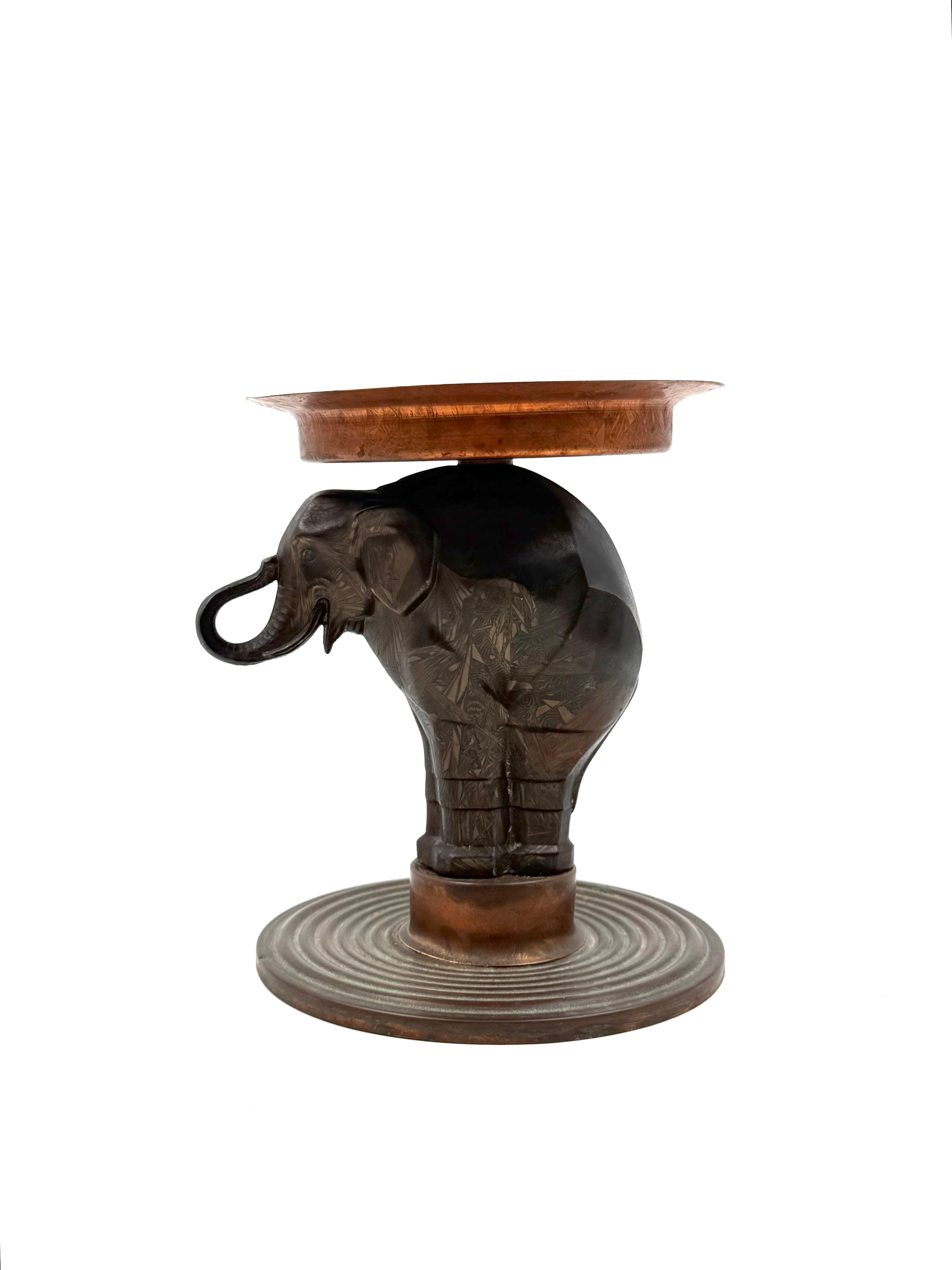 Art Déco Art Deco elephant coupe vide poche, France 1930s in vendita