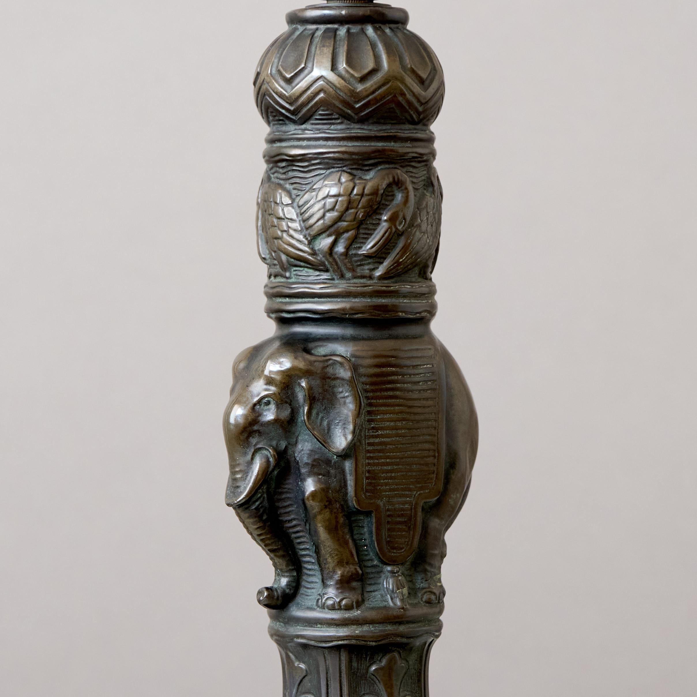 Lámpara de sobremesa Art Decó Elefante de Voss de Fredericia, Dinamarca, años 30. Danés en venta