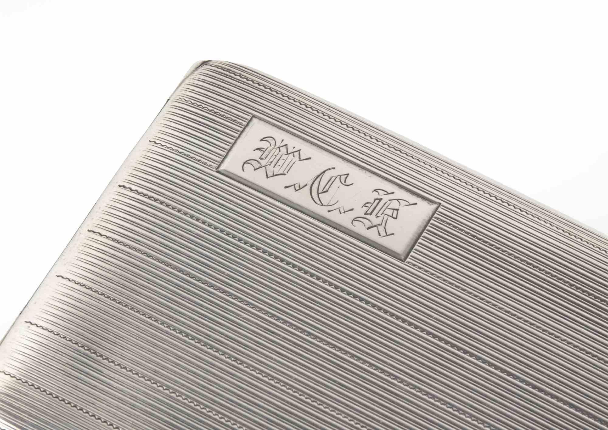 Vintage Art Deco Silver Cigarette Case by Elgin MFG. CO.

Sterling silver.

Very good condition.