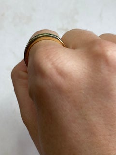 Art Deco Emerald and 18 Carat Gold Eternity Band